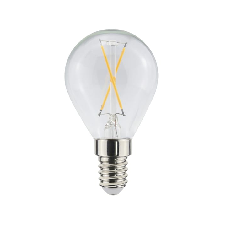 아이람 필라멘트 LED-글로브 전구 - Clear, not dimmable, 2-filament e14, 1w - Airam | 아이람