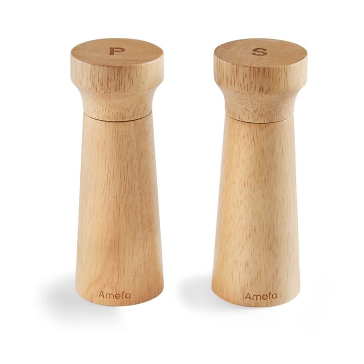 소금 & 후추 밀 15 cm 2개 세트 - Modern wood - Amefa | 아메파