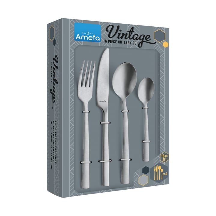 Manille Vintage 커트러리 세트 16 pieces - Stainless steel - Amefa | 아메파