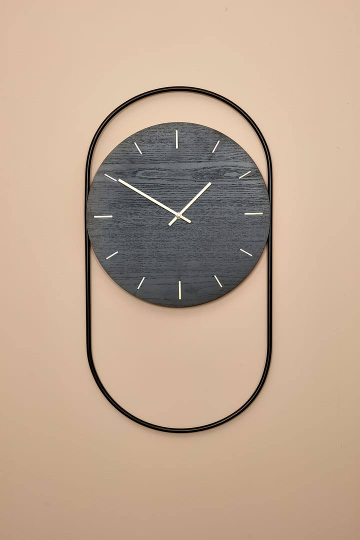 A-wall 벽 시계 41x76 cm, Black-brass Andersen Furniture | 안데르센 퍼니처