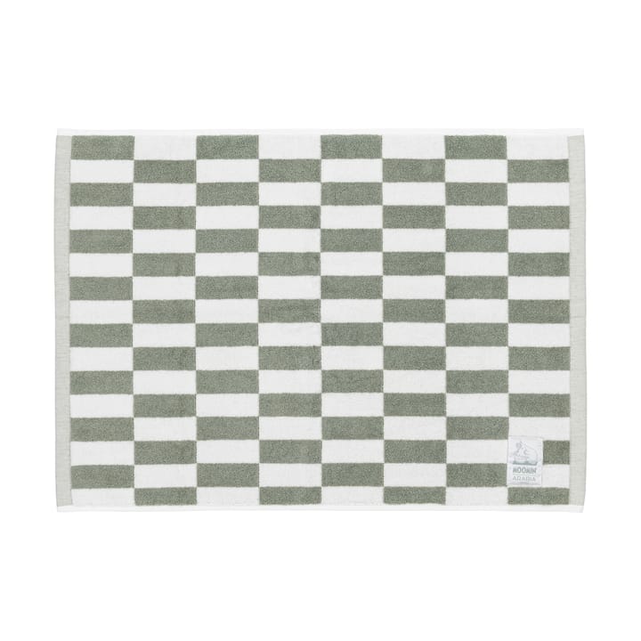 무민 욕실 매트 50x70 cm - Green-white checks - Arabia | 아라비아핀란드