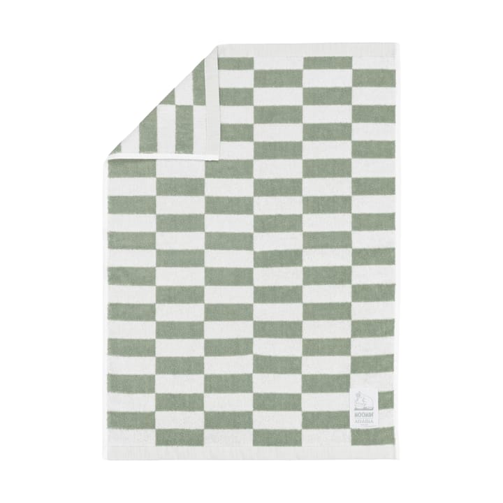 무민 타월 50x70 cm - Squares green - Arabia | 아라비아핀란드