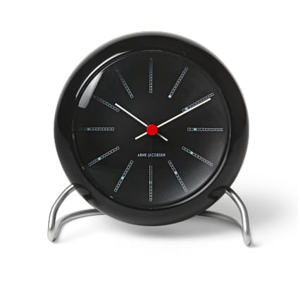 아르네야콥센 뱅커스 탁상 시계 - Black - Arne Jacobsen | 아르네야콥센 시계