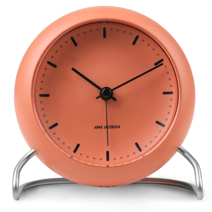 아르네야콥센 시티홀 탁상 시계 - pale orange - Arne Jacobsen | 아르네야콥센 시계