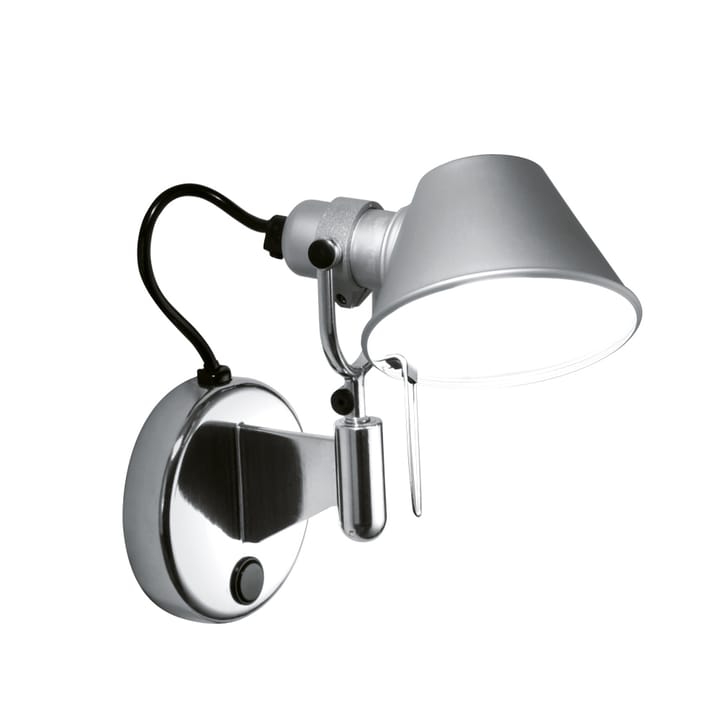 톨로메오 마이크로 파레토 벽 조명 - aluminium, with on-off button - Artemide | 아르떼미데