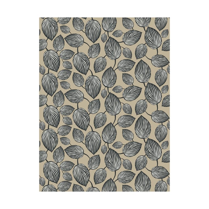 Lyckans blad 패브릭 - Gray - Arvidssons Textil | 아르빗손 텍스타일