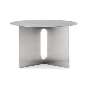 안드로자인 사이드 테이블 Ø63 cm - Brushed steel - Audo Copenhagen | 오도 코펜하겐