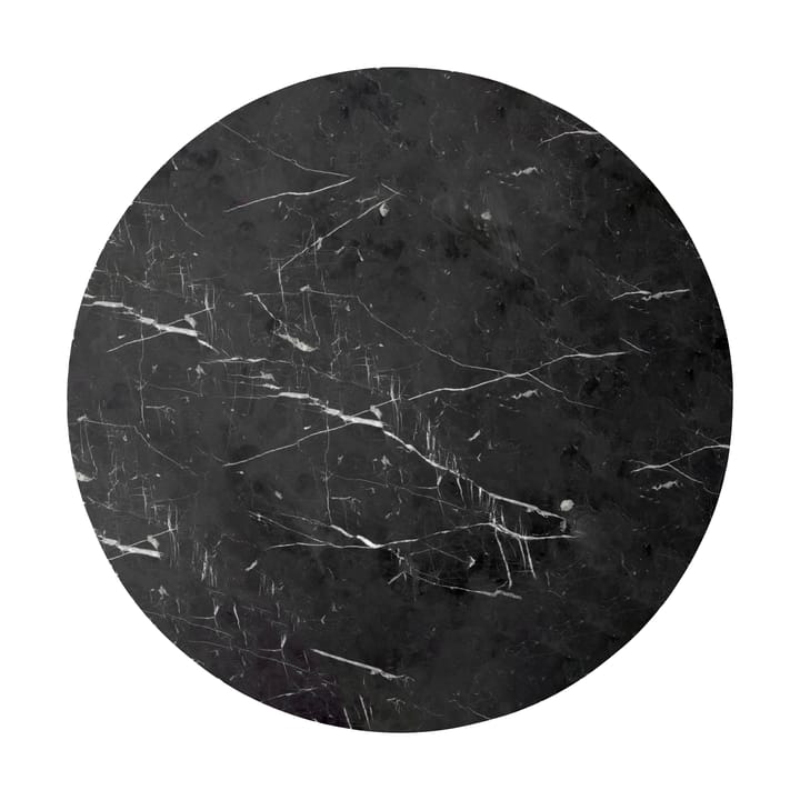 안드로자인 사이드 테이블용 상판 Ø65 cm - Nero Marquina - Audo Copenhagen | 오도 코펜하겐