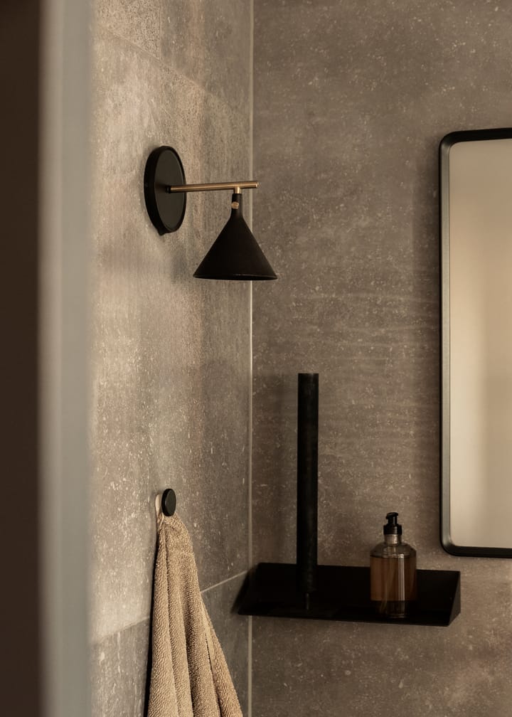 Cast Sconce 벽 조명 디퓨저, Black Audo Copenhagen | 오도 코펜하겐