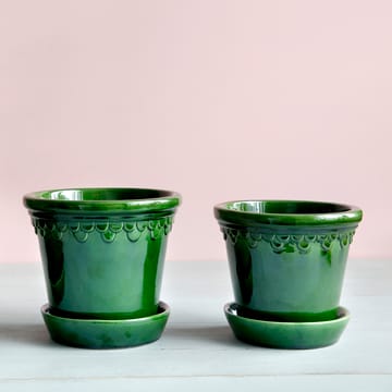 코펜하겐 유광 토분 16 cm - Green - Bergs Potter | 베르그 포터