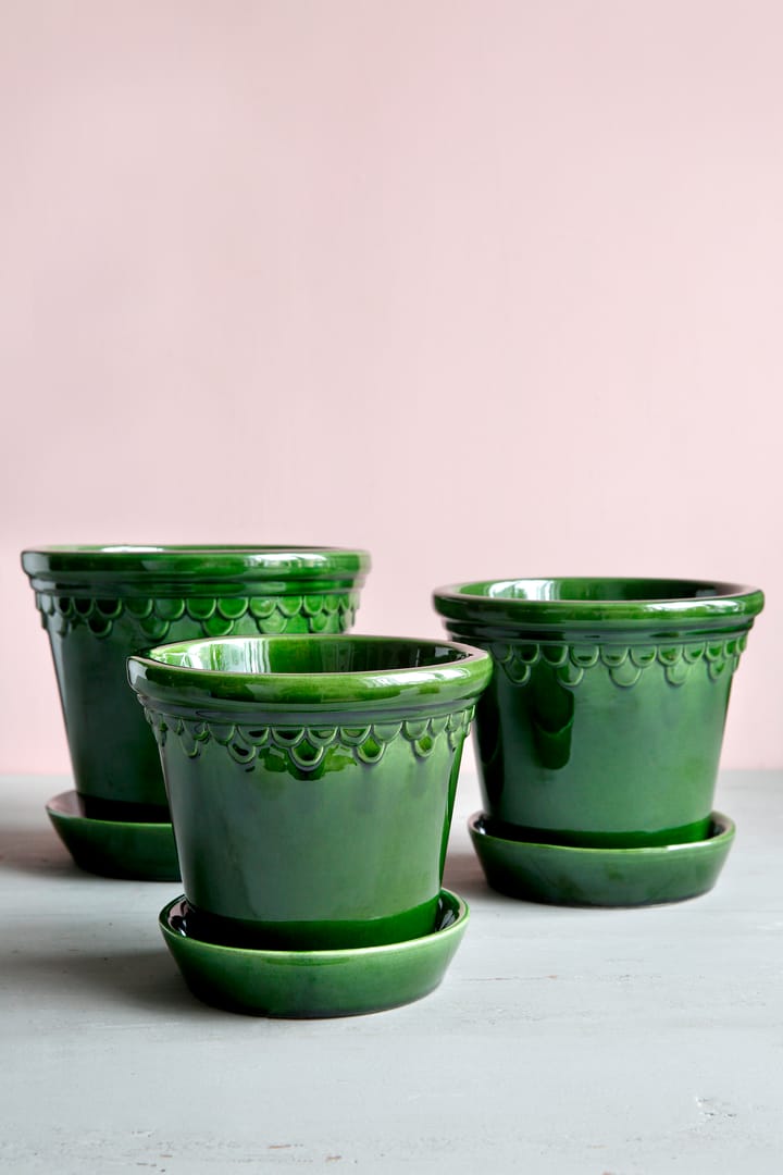 코펜하겐 유광 토분 18 cm, Green Bergs Potter | 베르그 포터