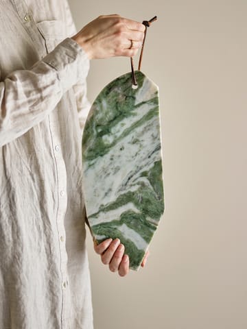 지기 커팅 보드 15x38cm - Green marble - Bloomingville | 블루밍빌