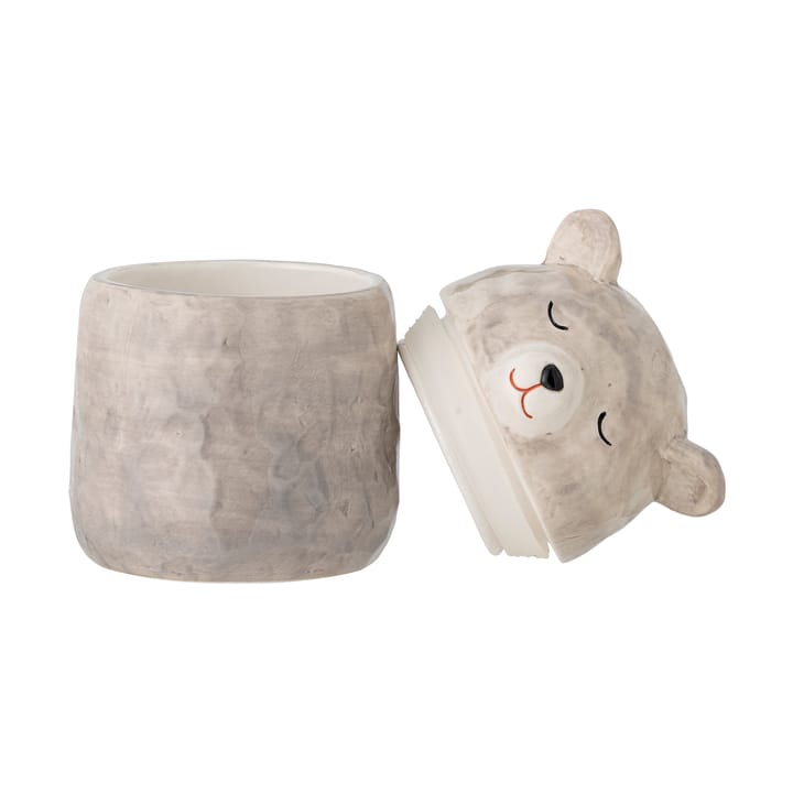 Puk 뚜껑이 달린 항아리 �Ø10cm, Grey Bloomingville | 블루밍빌