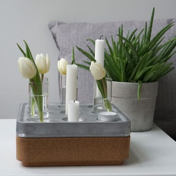 스텀파스타켄 스몰 선물 세트 - Aluminum. Cork bowl nature. 4-pack vases. matches - Born In Sweden | 본인스웨덴