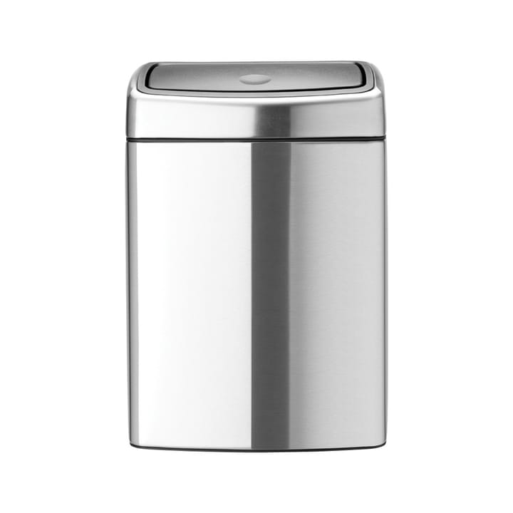 터치 빈 렉탱글 플라스틱 이너 버킷 포함 10 L - Brushed steel - Brabantia | 브라반티아