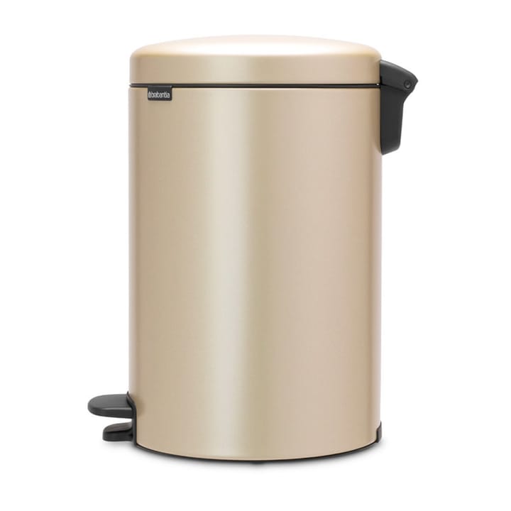 뉴 아이콘 페달 빈 휴지통 20 리터 - Metallic Gold - Brabantia | 브라반티아