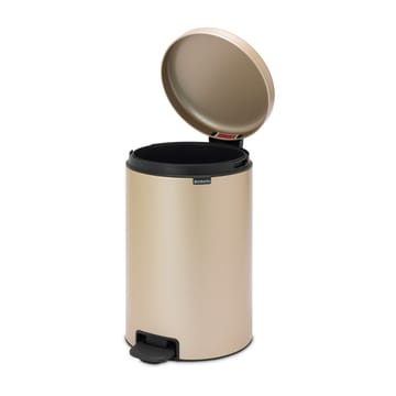 뉴 아이콘 페달 빈 휴지통 20 리터 - Metallic Gold - Brabantia | 브라반티아