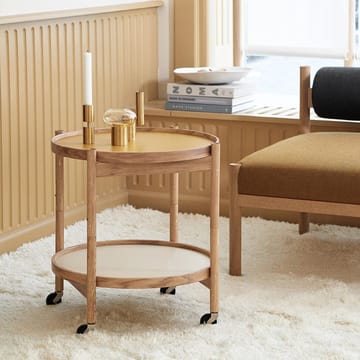 볼링 트레이 테이블 모델 50 - Base, black lacquered oak stand - Brdr. Krüger | 브라더 크루거