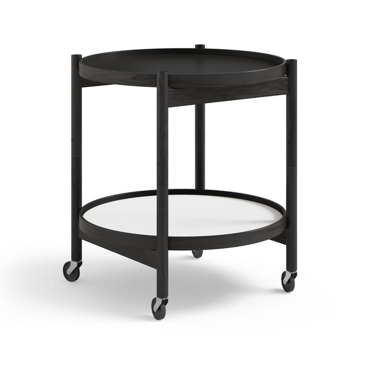 볼링 트레이 테이블 모델 50 - Base, black lacquered oak stand - Brdr. Krüger | 브라더 크루거