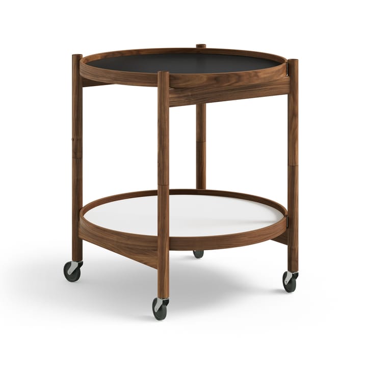 볼링 트레이 테이블 모델 50 - Base, oiled walnut stand - Brdr. Krüger | 브라더 크루거