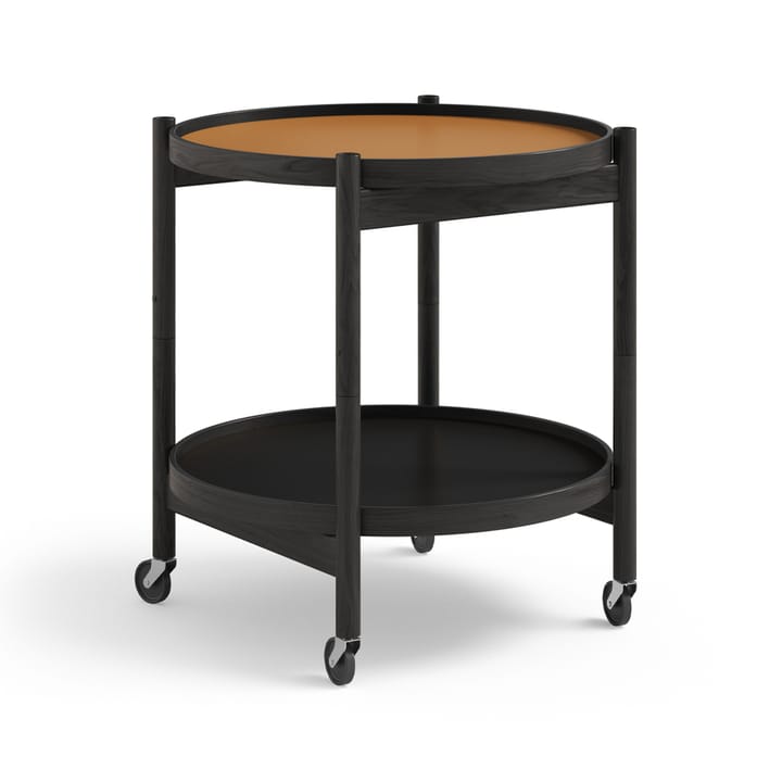 볼링 트레이 테이블 모델 50 - Clay, black lacquered oak stand - Brdr. Krüger | 브라더 크루거