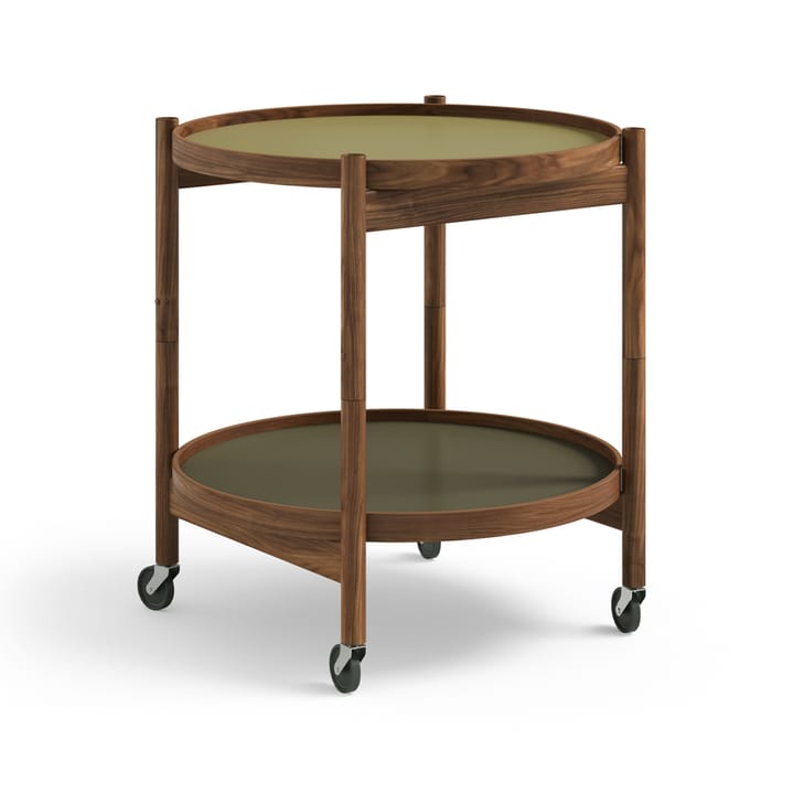 볼링 트레이 테이블 모델 50 - Leaf, oiled walnut stand - Brdr. Krüger | 브라더 크루거