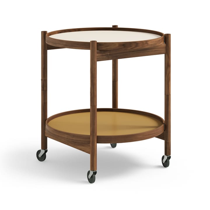 볼링 트레이 테이블 모델 50 - Sunny, oiled walnut stand - Brdr. Krüger | 브라더 크루거