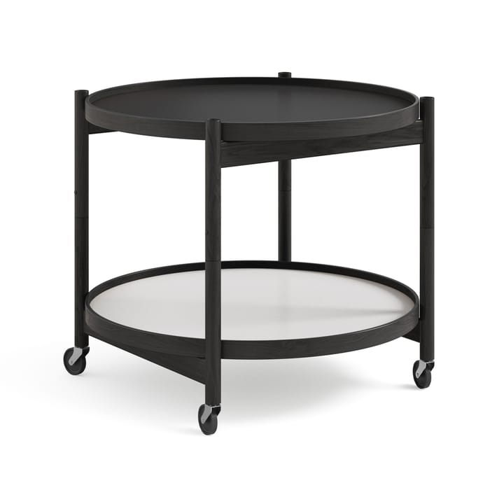 볼링 트레이 테이블 모델 60 - Base, black lacquered oak stand - Brdr. Krüger | 브라더 크루거