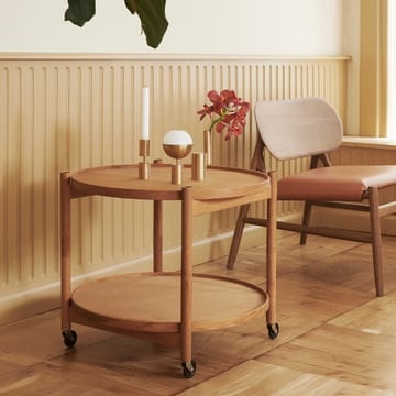 볼링 트레이 테이블 모델 60 - Base, oiled oak stand - Brdr. Krüger | 브라더 크루거