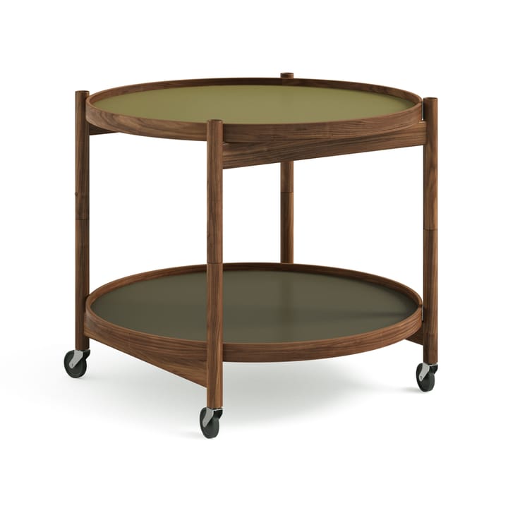 볼링 트레이 테이블 모델 60 - Leaf, oiled walnut stand - Brdr. Krüger | 브라더 크루거