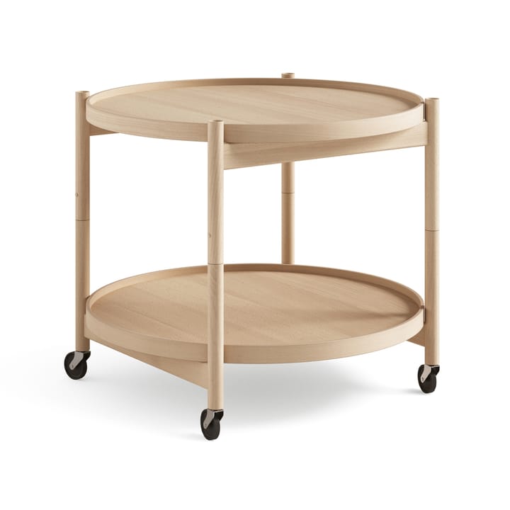 볼링 트레이 테이블 모델 60 - Oiled beech, oiled beech stand - Brdr. Krüger | 브라더 크루거