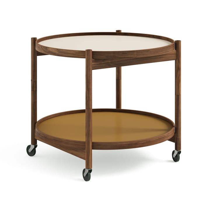 볼링 트레이 테이블 모델 60 - Sunny, oiled walnut stand - Brdr. Krüger | 브라더 크루거