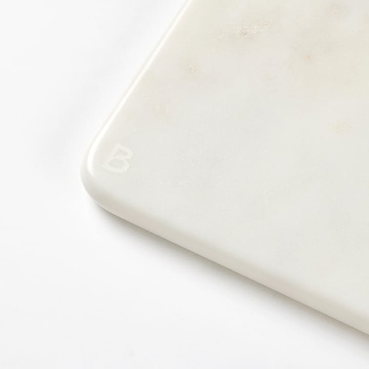 올리나 도마 14x17 cm, White marble Broste Copenhagen | 브로스테코펜하겐