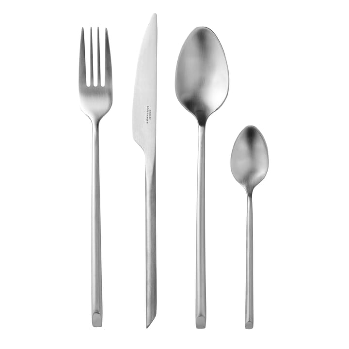 슬레튼 커트러리 세트 16 pcs - matt stainless steel - Broste Copenhagen | 브로스테코펜하겐