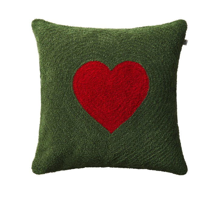 Love 쿠션 커버 50x50 cm - Forest green-red - Chhatwal & Jonsson | 샤트왈앤존슨