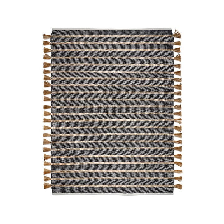 캔딘 러그 - Black/jute, 170x230 cm - Classic Collection | 클래식 콜렉션