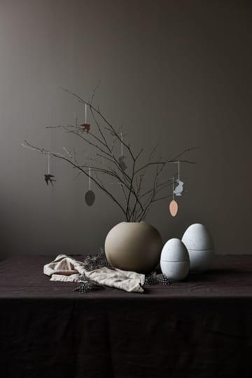 봉보니에르 보울 14 cm - White-mud - Cooee Design | 쿠이디자인