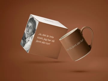 아스트리드 린드그렌 머그, ja, det är inte klokt… - Swedish text - Design House Stockholm | 디자인하우스스톡홀름