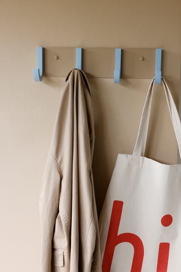 Jay 행거 4 hooks - Beige-light blue - Design Letters | 디자인레터스