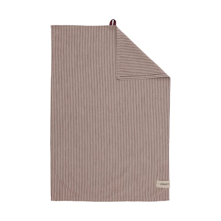 에른스트 키친타월 얇은 줄무늬 47x70 cm - Red-beige - ERNST | 에른스트