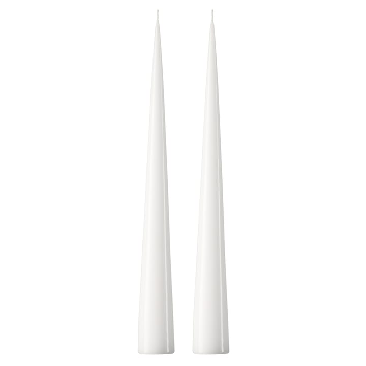 ester & erik 캔들 37 cm 2개 세트 래커드 - chalk white 31-0 - Ester & erik | 에스터 & 에릭