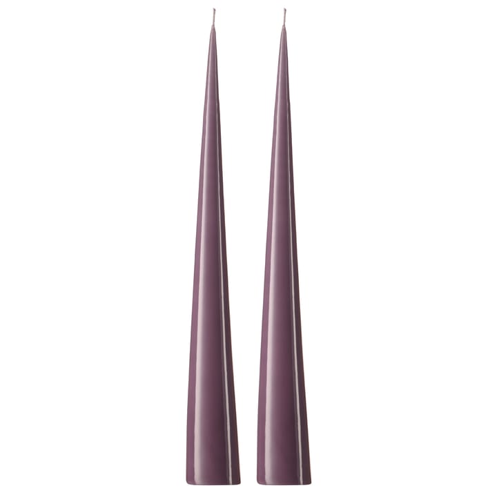 ester & erik 캔들 37 cm 2개 세트 래커드 - plum purple 42-0 - Ester & erik | 에스터 & 에릭