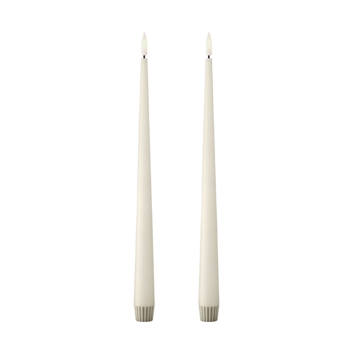 ester & erik 테이퍼 캔들 LED 30 cm 2개 세트 - 06 Ivory - Ester & erik | 에스터 & 에릭