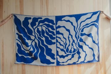 리브스 던지기 130x220cm - Blue-white - Fine Little Day | 파인리틀데이