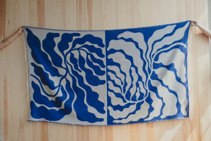 리브스 던지기 130x220cm, Blue-white Fine Little Day | 파인리틀데이