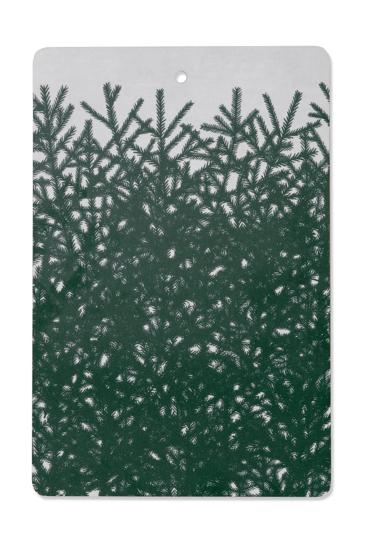 가문비 트리 도마 21x31 cm - White-green - Fine Little Day | 파인리틀데이