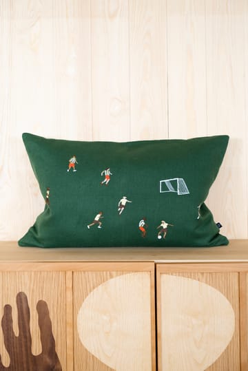 풋볼 베개커버 58x38 cm - Green - Fine Little Day | 파인리틀데이