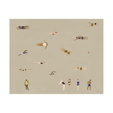 Swimmers 포스터 - Beige, 40x50 cm - Fine Little Day | 파인리틀데이