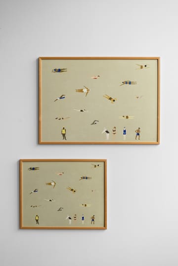 Swimmers 포스터 - Beige, 40x50 cm - Fine Little Day | 파인리틀데이