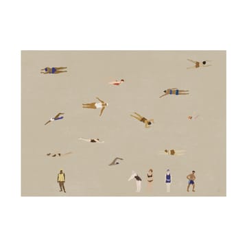 Swimmers 포스터 - Beige, 50x70 cm - Fine Little Day | 파인리틀데이